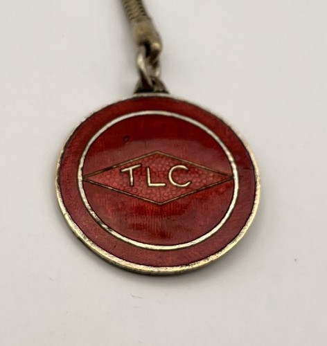 Porte clé tlc émaillé - émaillé,