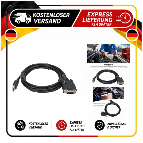 Câble diagnostic usb obd2 - câble,