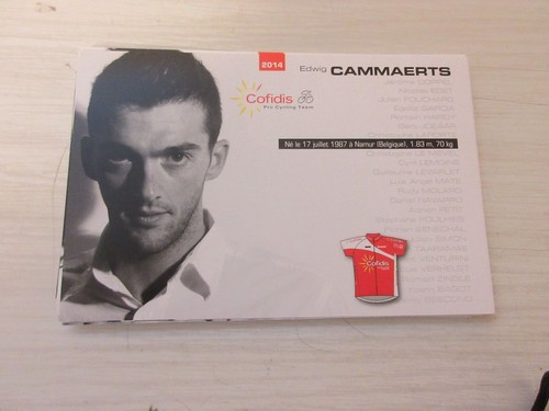 Cyclisme carte postale - cp,