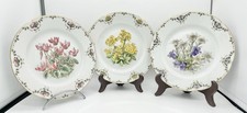 3 assiettes porcelaine