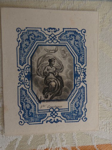 Image pieuse sainte constance