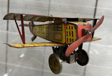 JML Paris Tokyo 31 rare jouet avion en tole 1925 JOUET MECANIQUE LYON