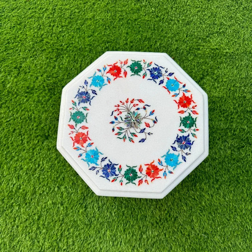 Handmade marble table top with - handmade,