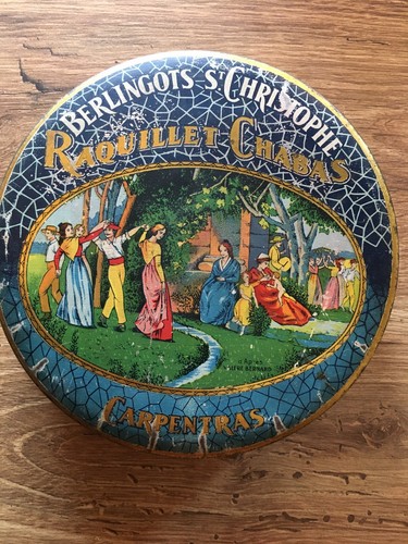Ancienne boîte tôle - ancienne,