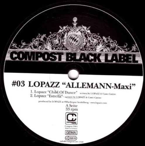 Lopazz allemann maxi vinyle - lopazz, allemann-maxi