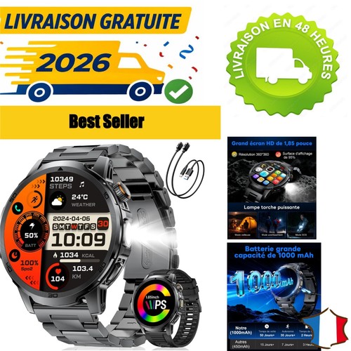 Montre connectée homme limige - homme,