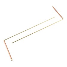 Baguettes divinatoires professionnelles en laiton pour radiesthésie améliorée