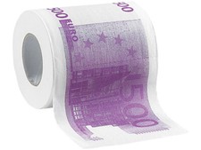 Papier toilette billets -