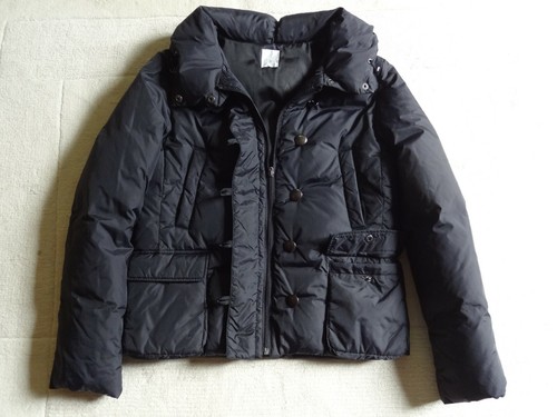Doudoune noire capuche - doudoune,