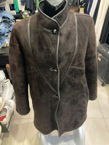 Manteau peau lainée femme - en,