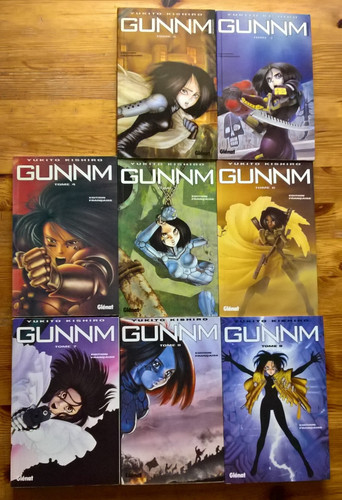 Yukito kishiro gunnm tomes - yukito,