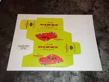 Boite DINKY CLUB FRANCE CDF 4 :planche decouper STUDEBAKER CHEF DES POMPIER-2000