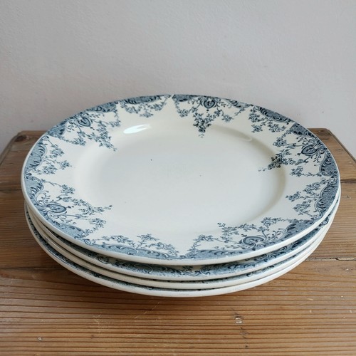 Lunéville 4 assiettes - &,