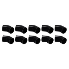 Raccords de tuyauterie en PVC, connecteurs de plomberie, adaptateurs coudés à