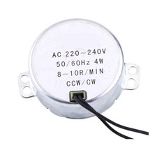 Moteur Synchrone AC 220-240V Moteur Synchrone Électrique Moteur Rotatif Rond ...