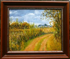 Tableau peinture huile signée