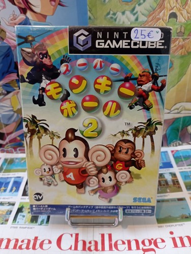 Game cube super - monkey, ball