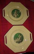 RARE ! 2 ancien petit plat de