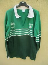 Maillot rugby PAU SECTION PALOISE vintage ancien rare shirt EPSPORT vert 6 XL