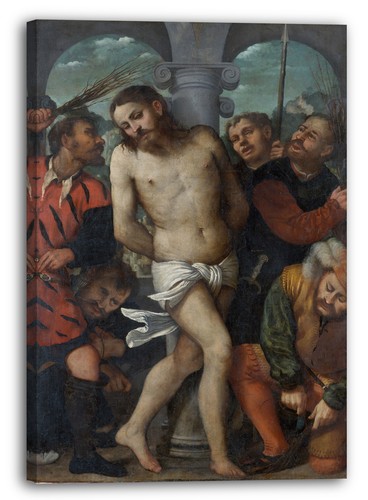 Toile cadres girolamo romanino - girolamo,