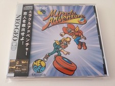 SNK Neo Geo CD CDZ Miracle Adventure Spinmaster MVS conversion