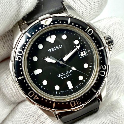 Seiko diver watch quartz - seiko,