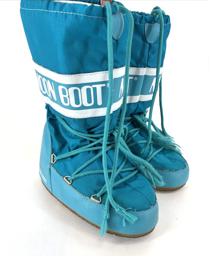 Moon boot teal blue icon - icon, nylon