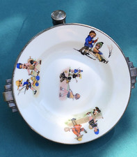 Superbe assiette à bouillie