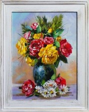 Roses- Peinture À L'Huile