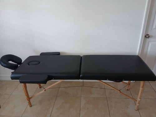 Folding massage table - folding,