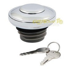 Bouchon Réservoir Chrome avec