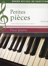 Petites pièces - Grand recueil de partitions - Volume 1 - Etudes, polkas, menuet