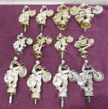 Lot of 12 Vintage Motorcycle