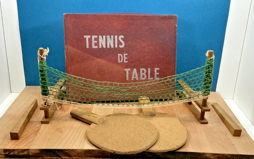 Jeu tennis table - jeu, ancien
