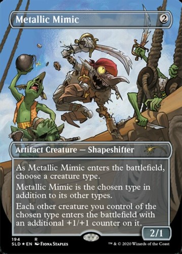 Metallic mimic near mint - 1x,