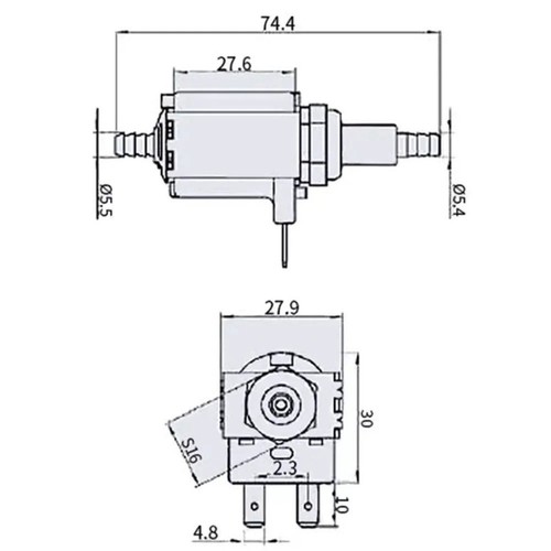 Pompe eau 220v jyps - jyps-2, avec