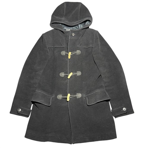 Apc wool coat duffle hooded - wool,
