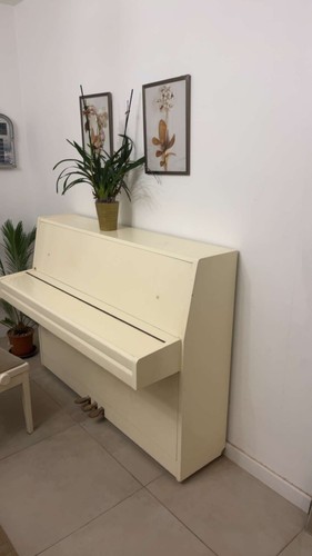 Piano blanc samick avec - piano,