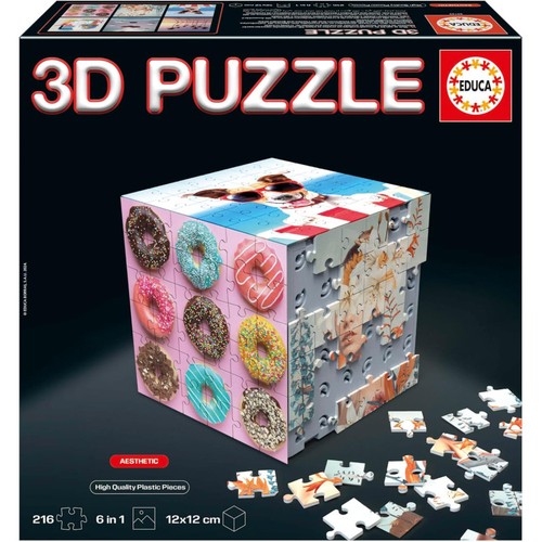 Puzzles coffret de 6 - -,