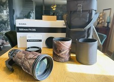 Sigma 500 Mm F/4 DG OS HSM Sports Téléobjectif Pour Nikon AF D