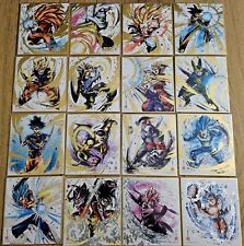 Carte Dragon Ball Super DBZ Shikishi Art Special #Full Set 2019 MADE IN JAPAN