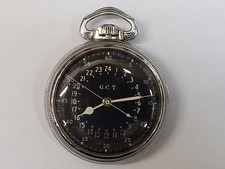 Hamilton G.C.T. Military Pocket Watch / Air Corp Pilot / Tank Commander /