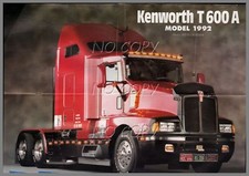 POSTER CAMION KENWORTH T 600 A