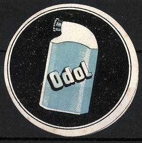 Marque publicitaire odol bain - publicitaire, odol,