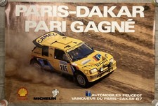 Affiche Originale PEUGEOT
