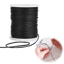 Cordon en Coton Ciré pour Bracelet Fil Macramé Collier et Fabrication de Bijo...