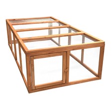 Clapier Cage à lapin XXL Cage à lièvre Petits rongeurs Enclos Parc