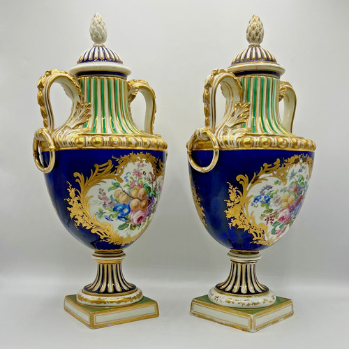 Pair sèvres style hand - sèvres,