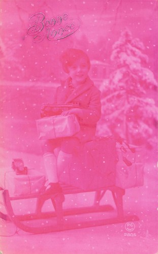 Rose bonne annee - rose, enfant