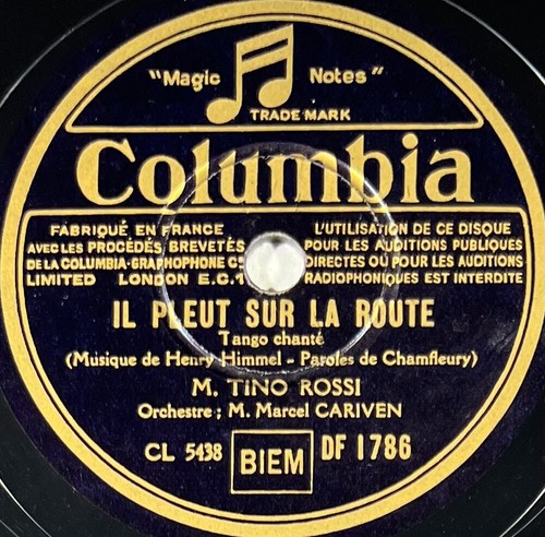 Tino rossi pleut - rossi,